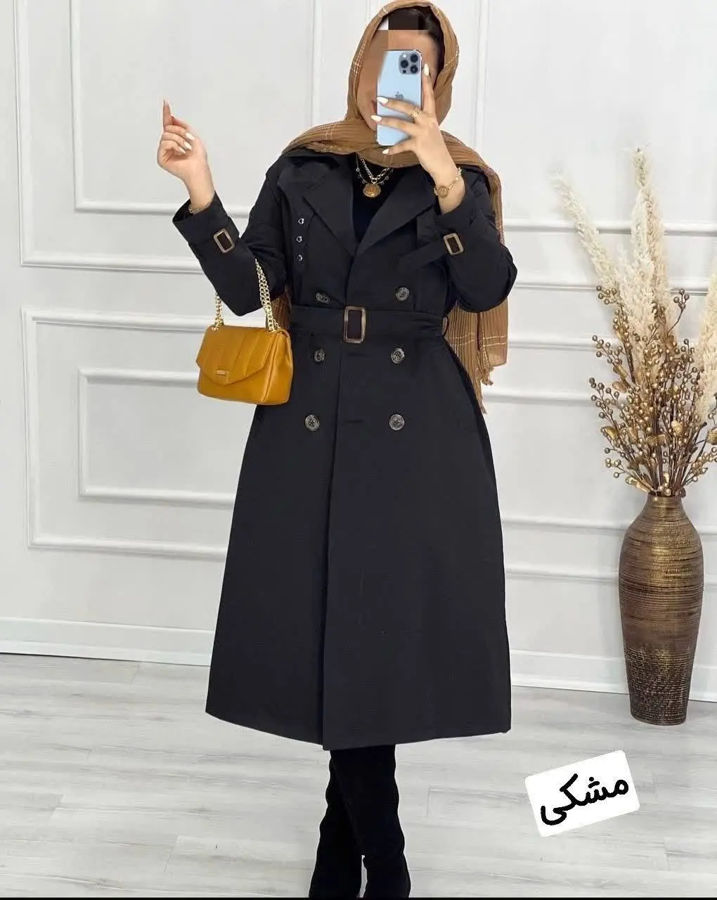 🍃نام: مانتو آستر دار صبا 
