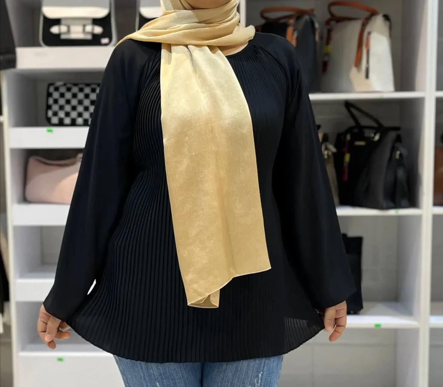 🖋نام: شومیز مجلسی وسط پلیسه
