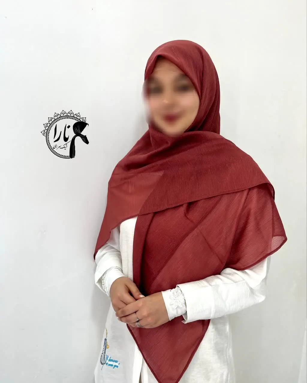 حریرکریشه شاین گوشتی مدل ساده
