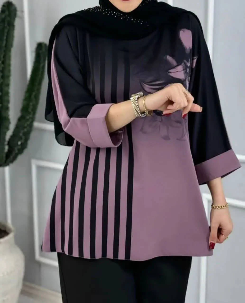 🦋نام مدل: شومیز مجلسی نیلوفر 🪷
