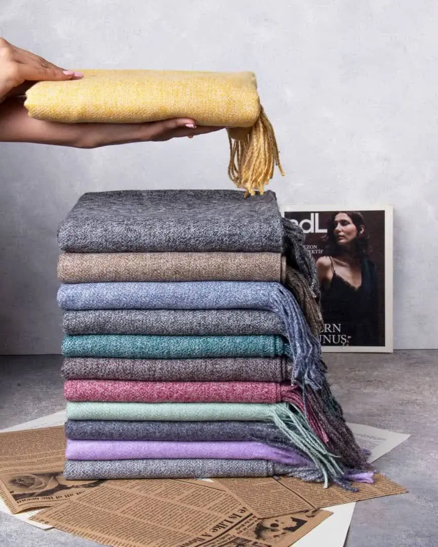 شال پاییزه برفی وارداتی
