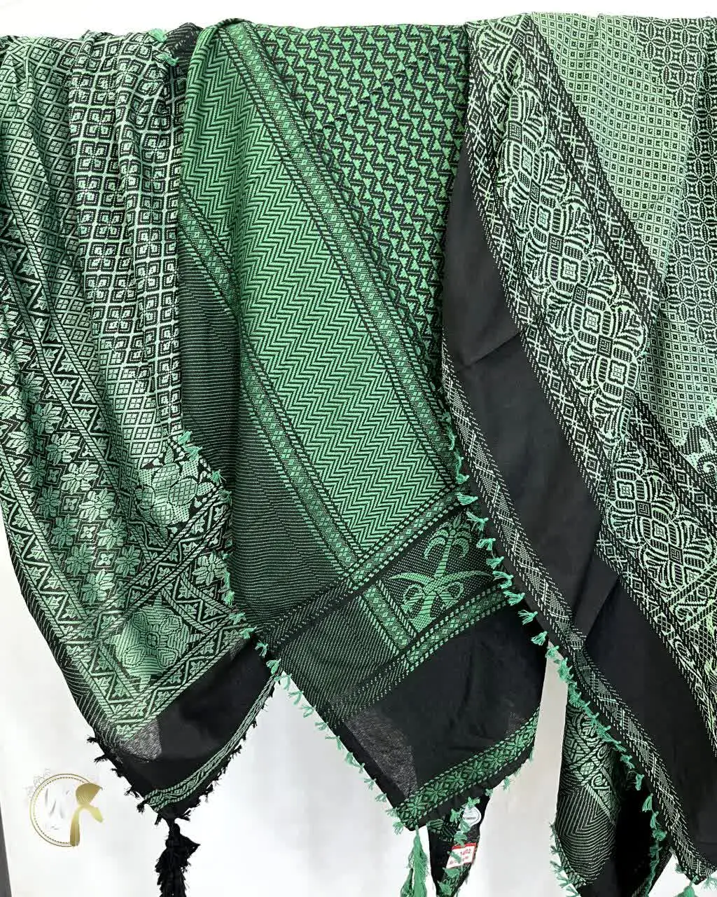 چفیه عمانی سبز👌 مناسب اربعین 
