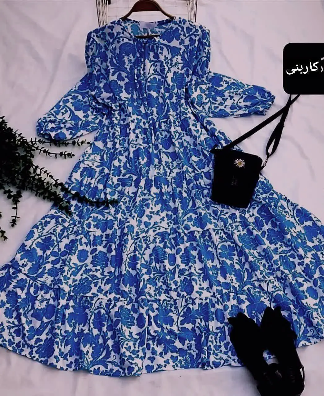 🌸نام مدل: پارت سوم پیراهن گلرو 
