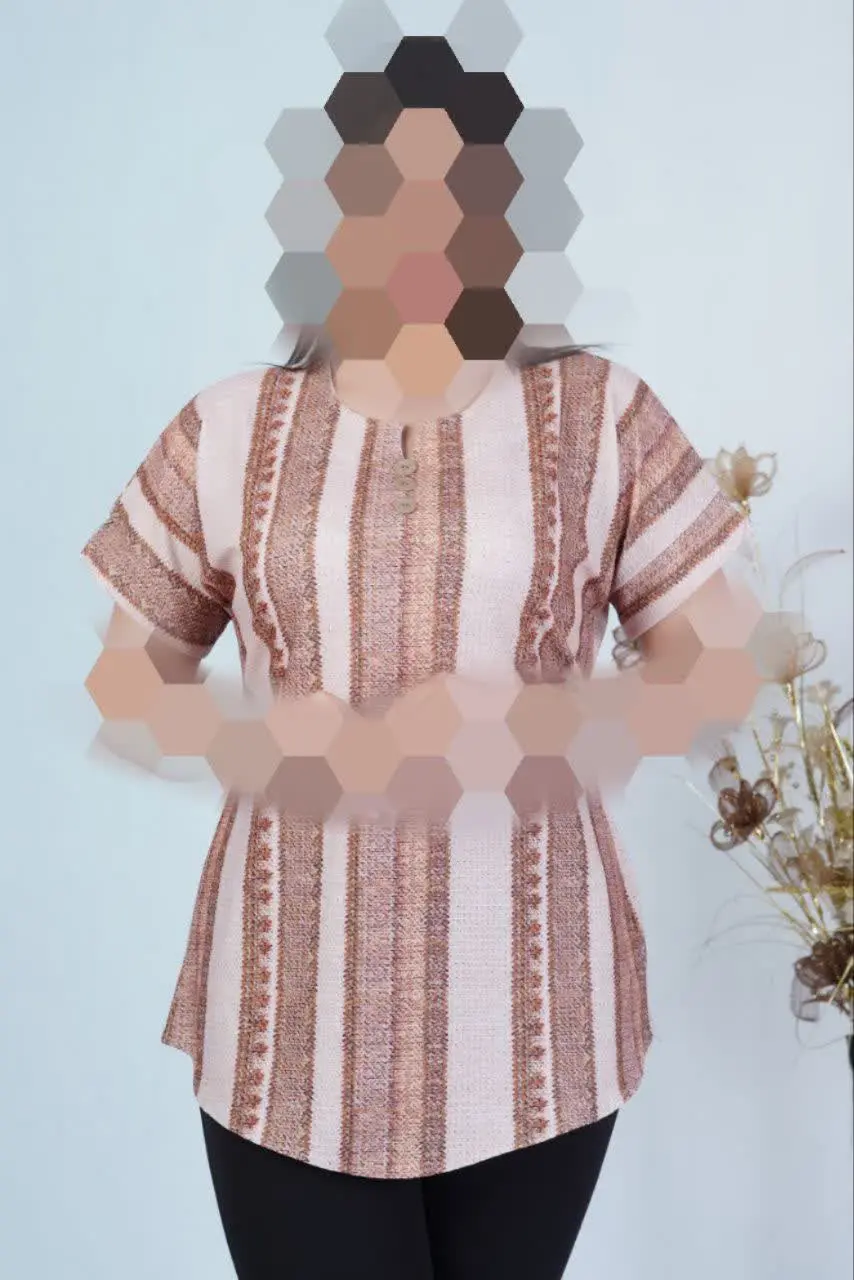 ✅تیشرت استین حلقه ای😍 
