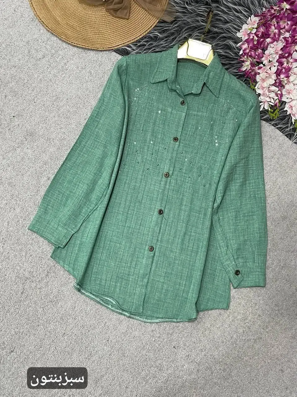 🛍نام: تونیک مانتویی پروانه🌱
