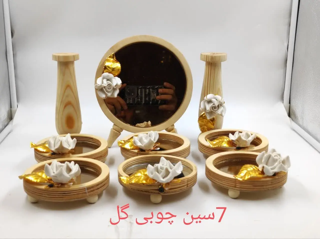 هفت سین چوبی ساده 
