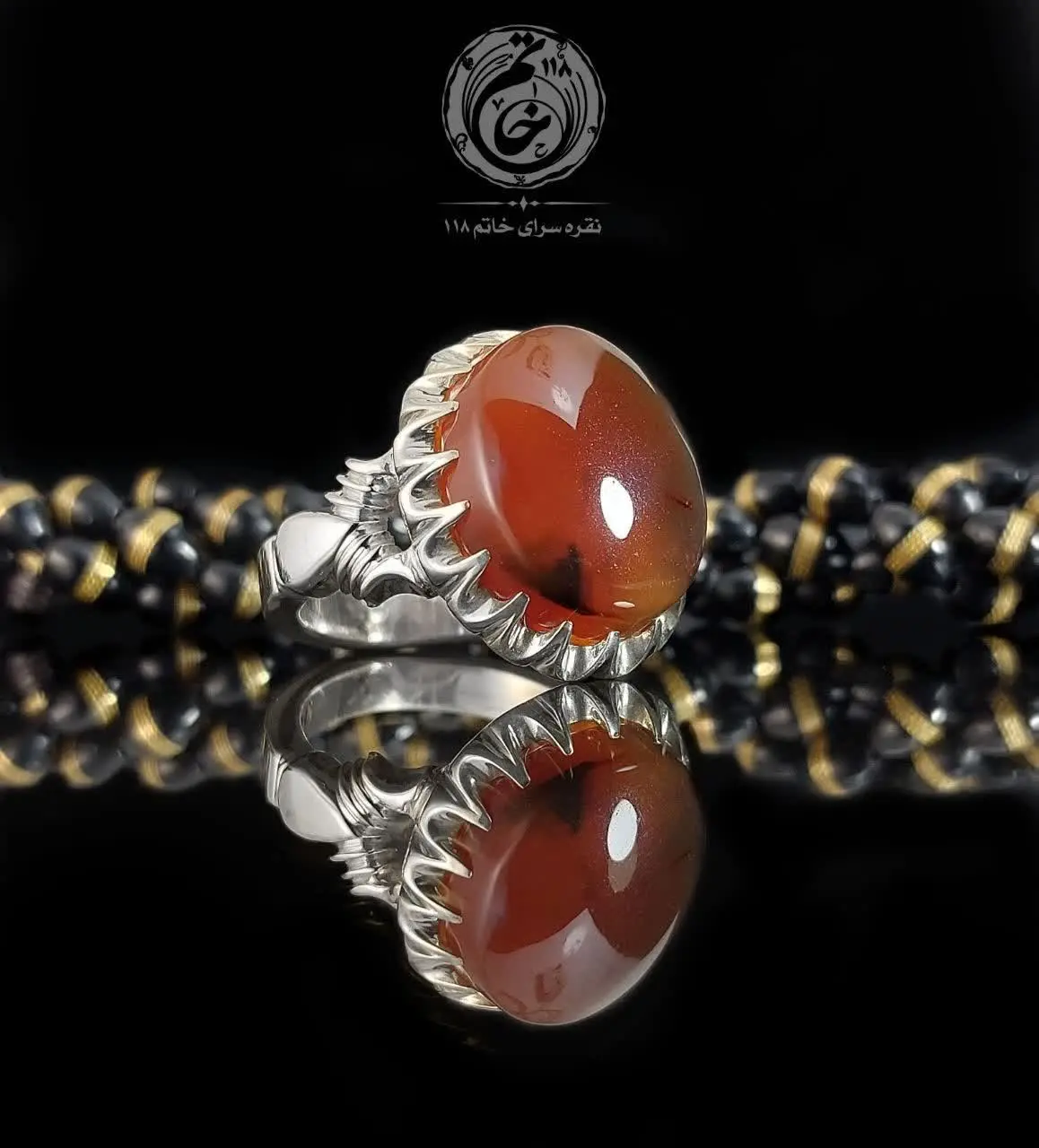 مدل رکاب: #صفوی #پروانه #دورچنگ #دستساز 
