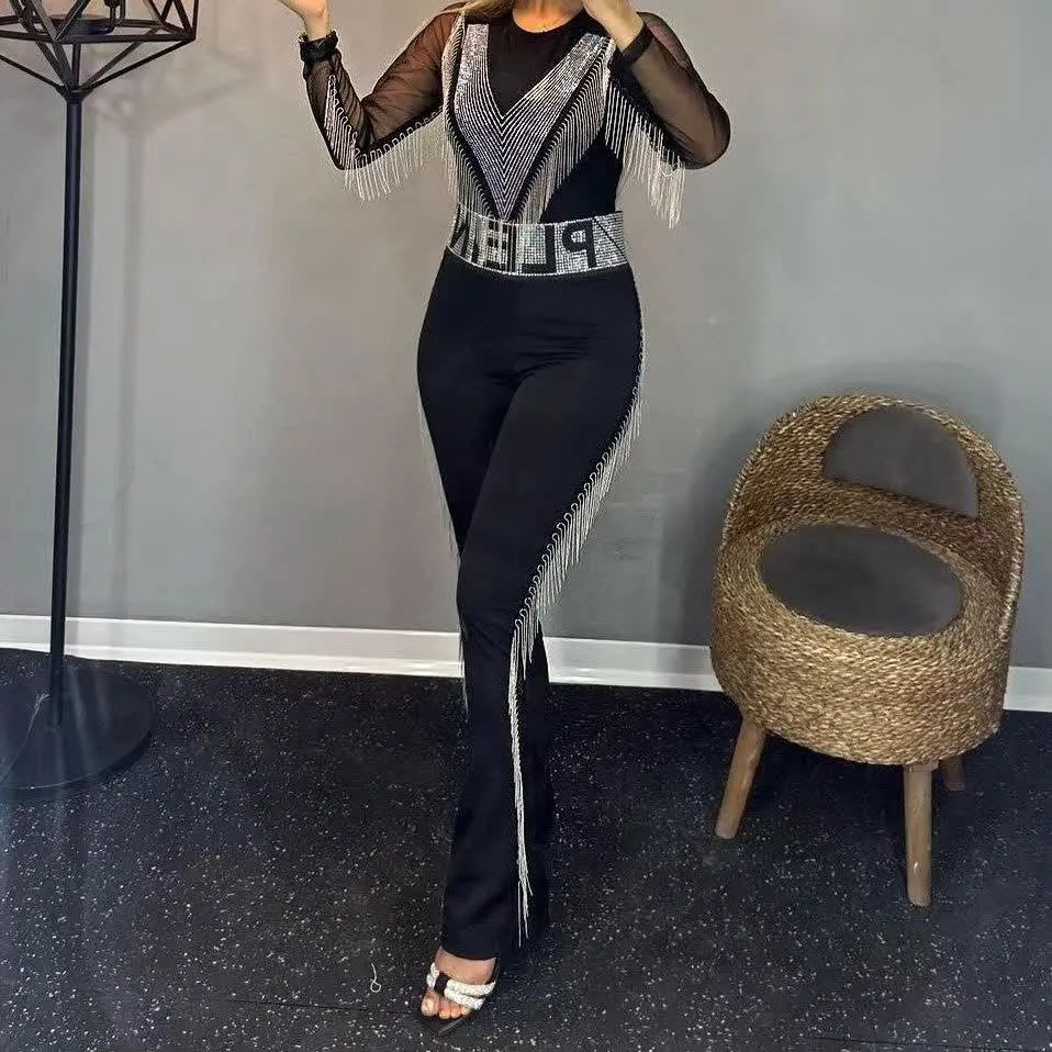 🖋نام: ست بادی شلوار زنجیری
