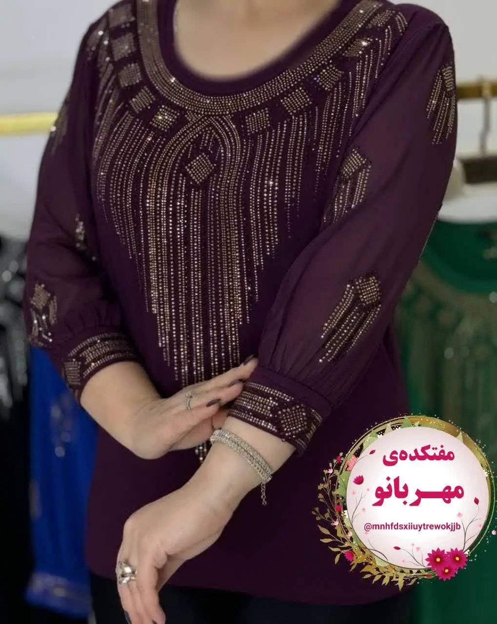 بلوز مجلسی وارداتی کار ترکیه 🇹🇷
