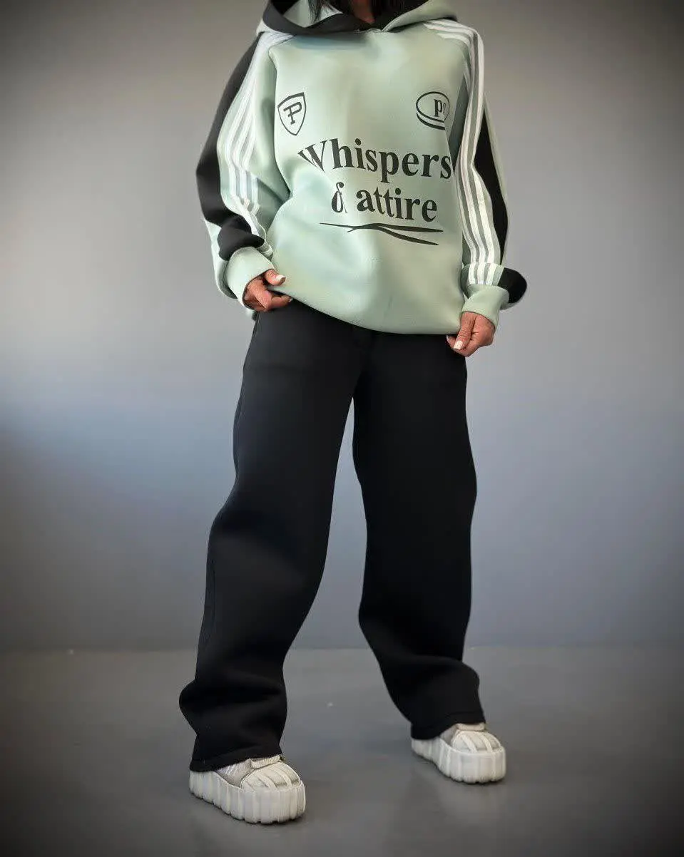 ست ترند هودی شلوار💗