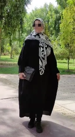 ✅عبا مشکی ساده 
