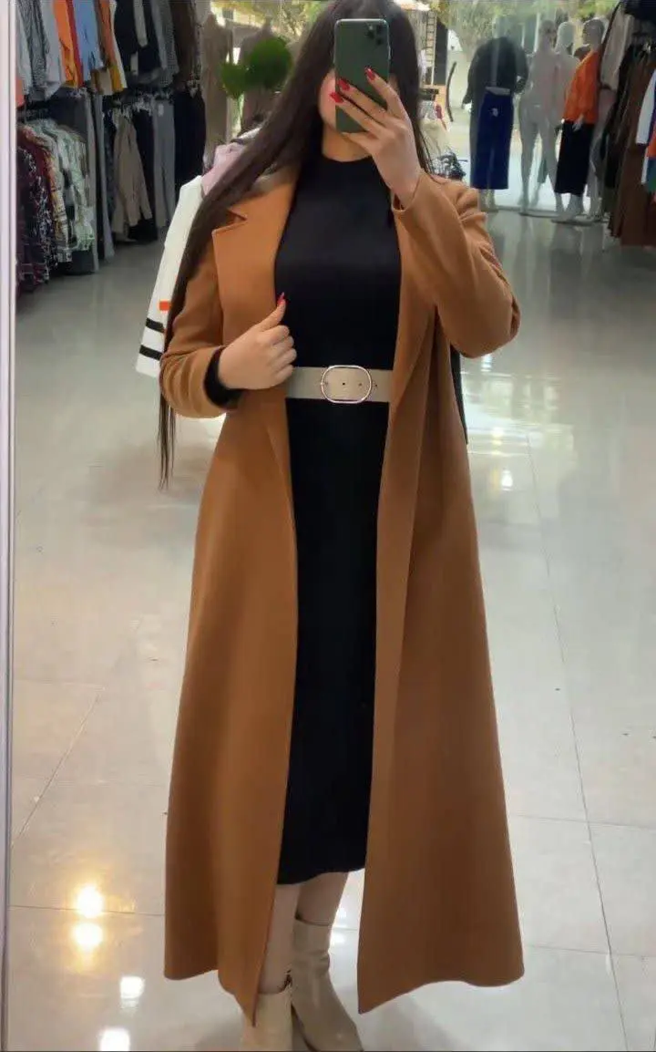 ☀️نام: پالتو بلند سارای پرفروش در تیراژ بالا شارژ شد😍🌺

