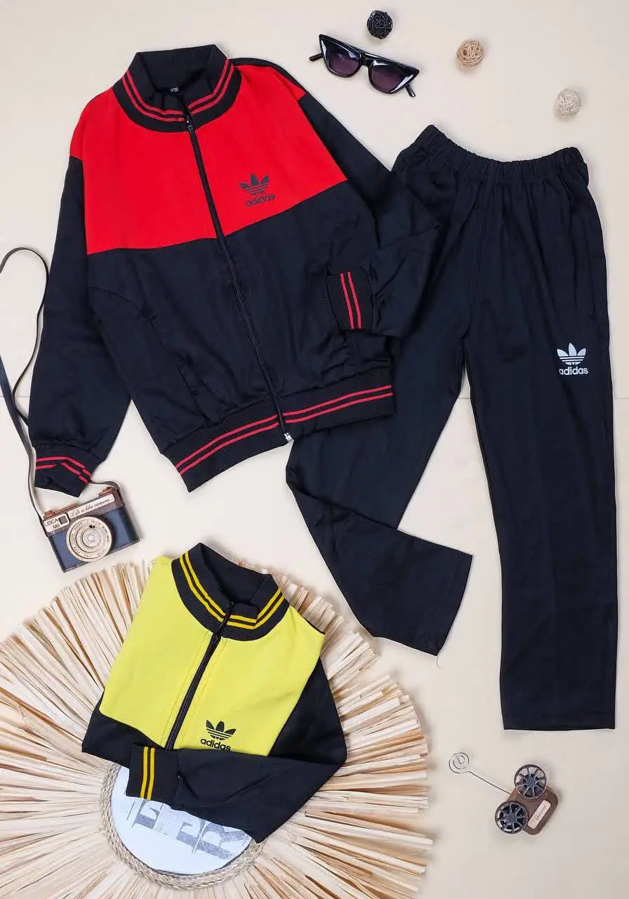 👕نام کالا: #سویشرت شلوار ورزشی پسرانه آدیداس 
