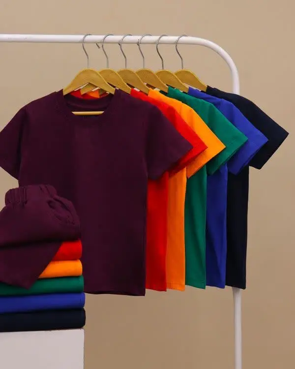 👦 تیشرت شلوارک ساده اسپورت
