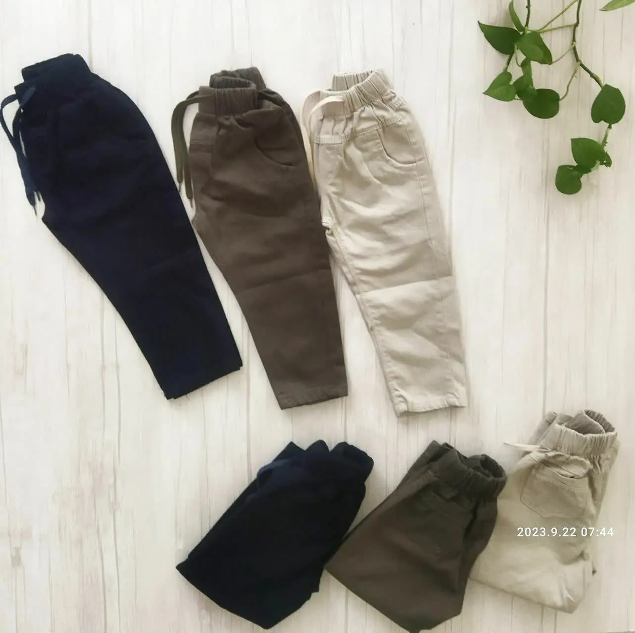 👖 شلوار کتان دمپا ساده
