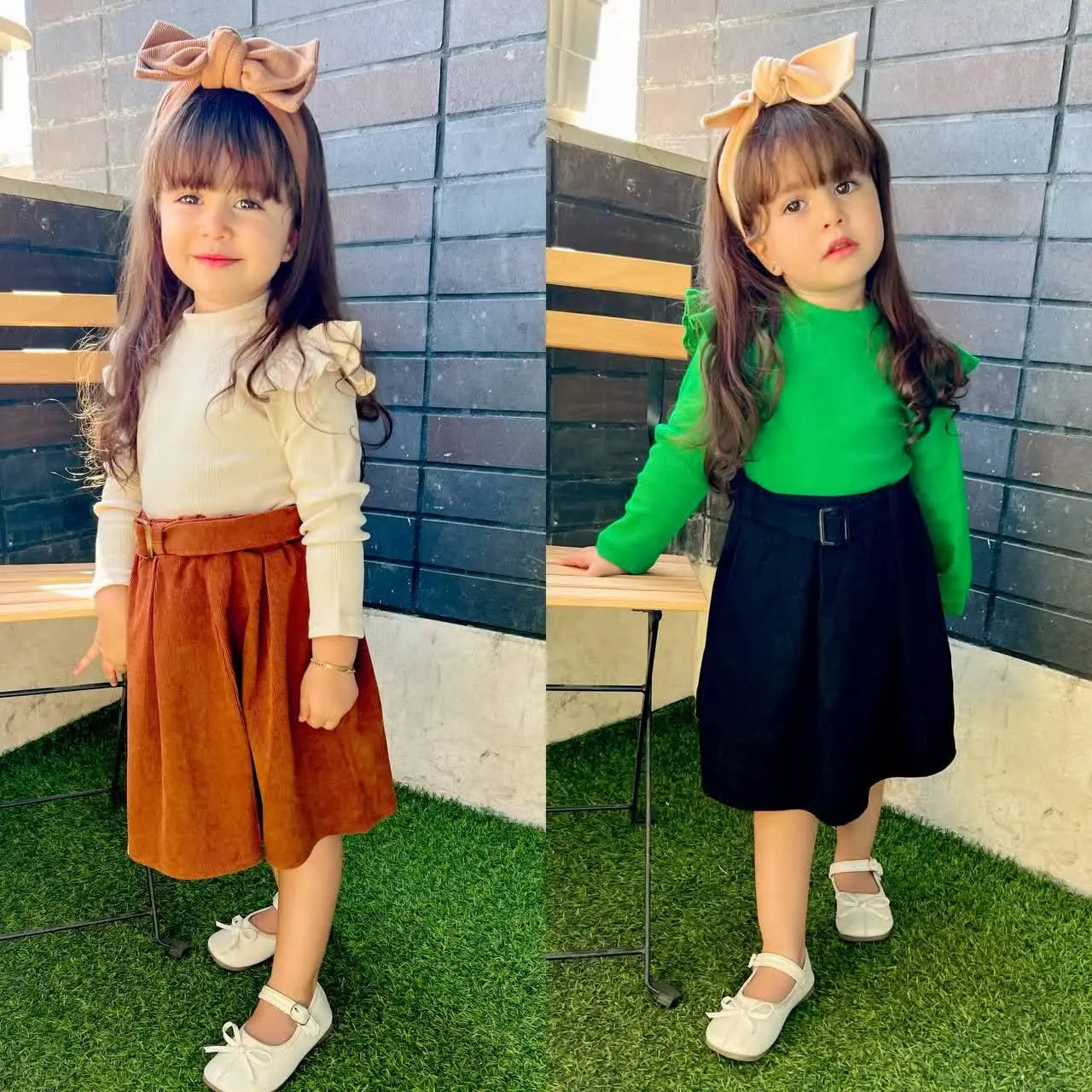 ست بلوز و دامن مجلسی دخترانه 🌸🌸🌸🌸
