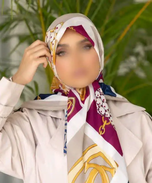 طرح زیبای دیگه‌ای از روسری شیک و زیبای نخی وال ترک 😍
