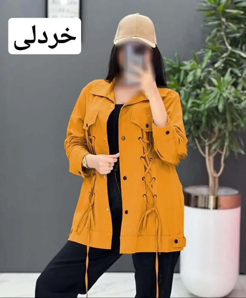 🍁نام: مانتو بنددار هما💫
