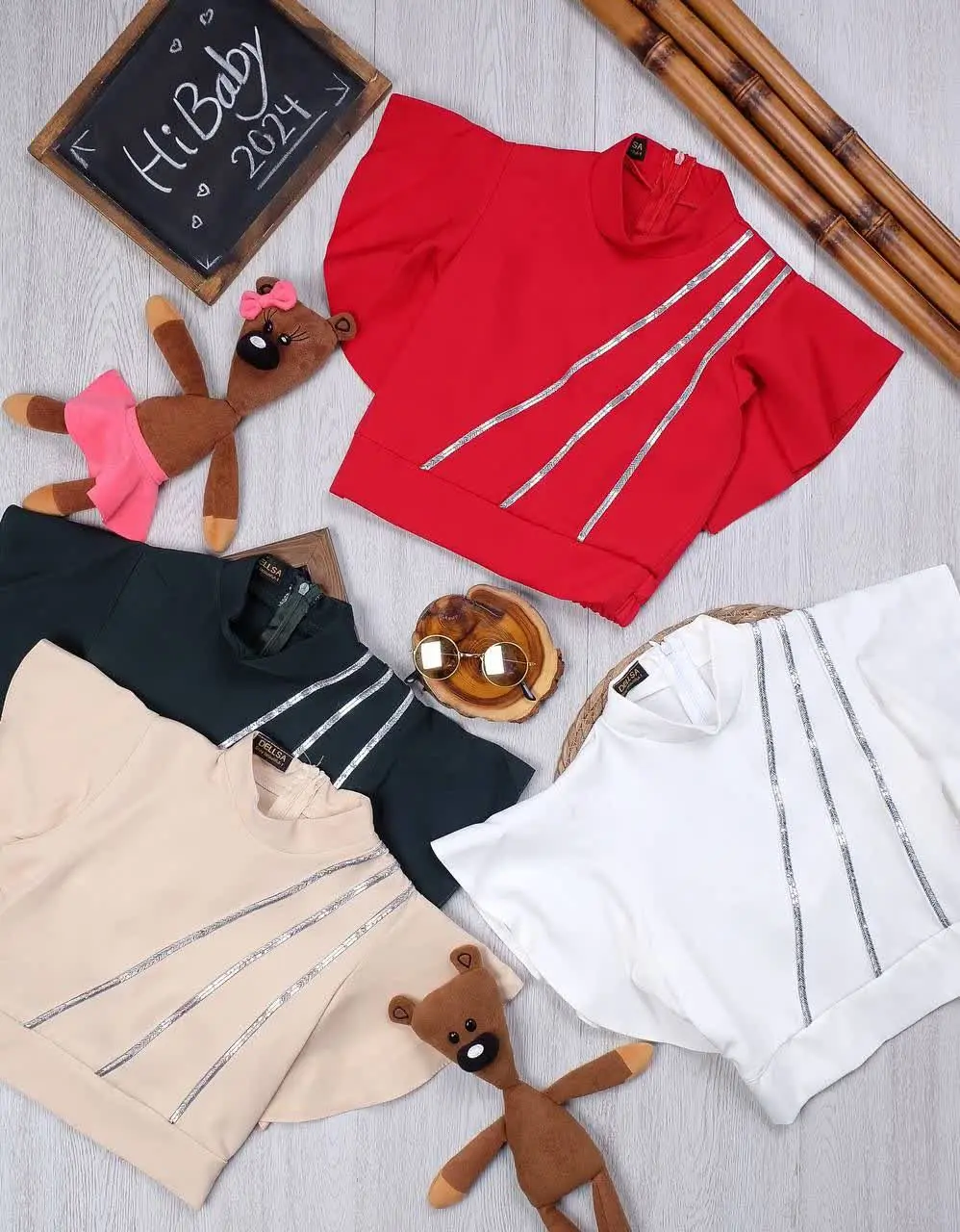 👫پیراهن شومیز نوار مورب نقره ای👫
