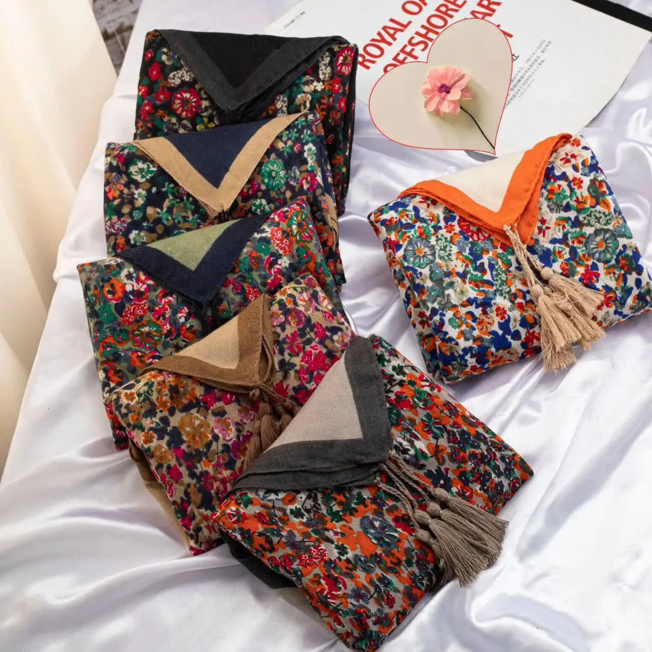 روسری باغ بهشت ✨
