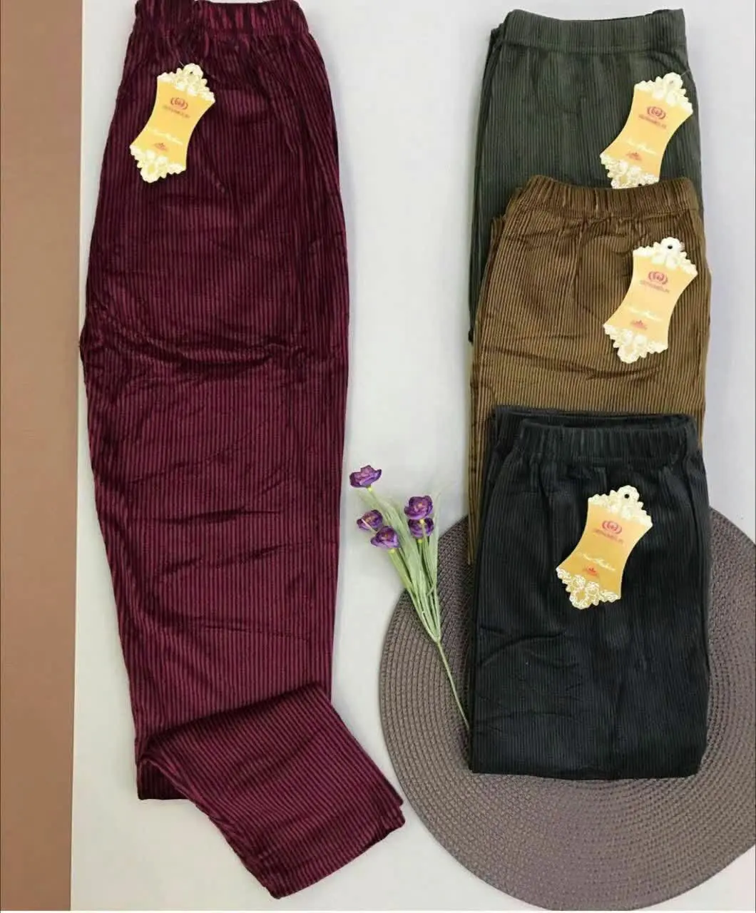 🧶ساپورت مخمل کبریتی
