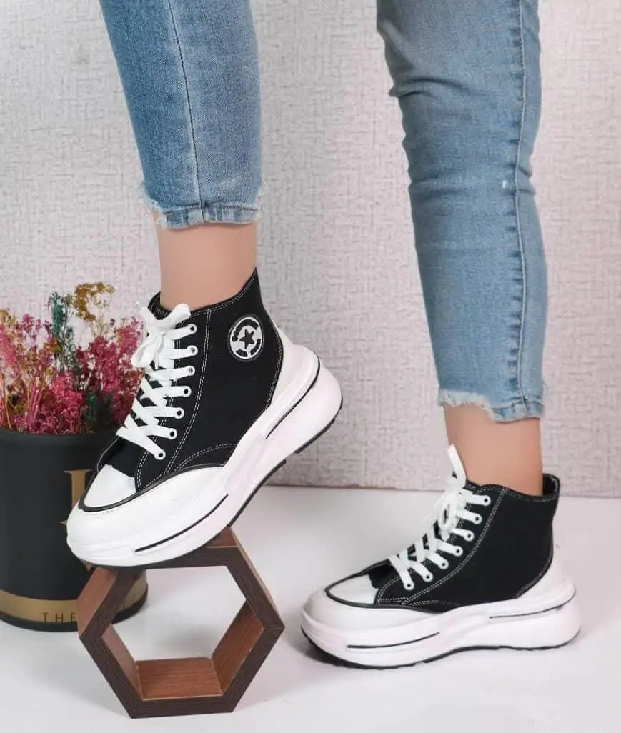 💞کتونی اسپرت ساقدار لژ ۵ سانت جذاب 💞
