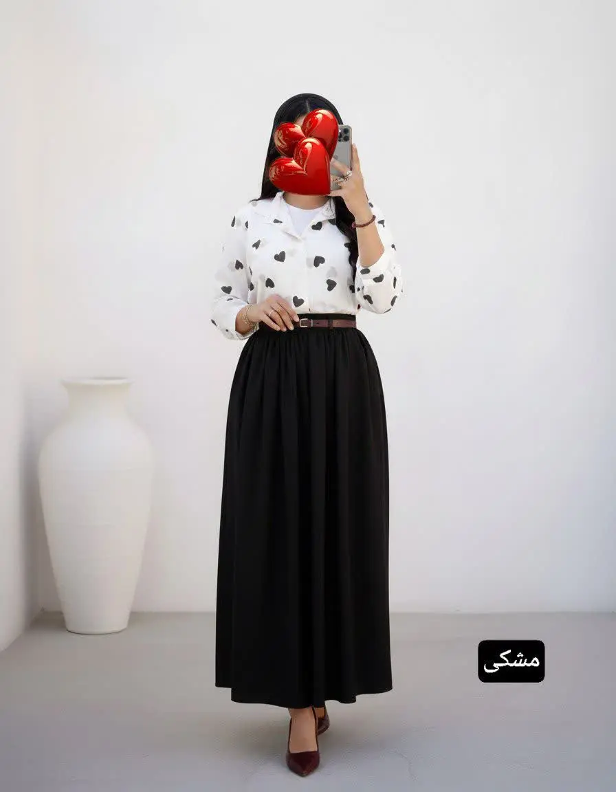 👚 نام: ست سه تیکه قلب ✅