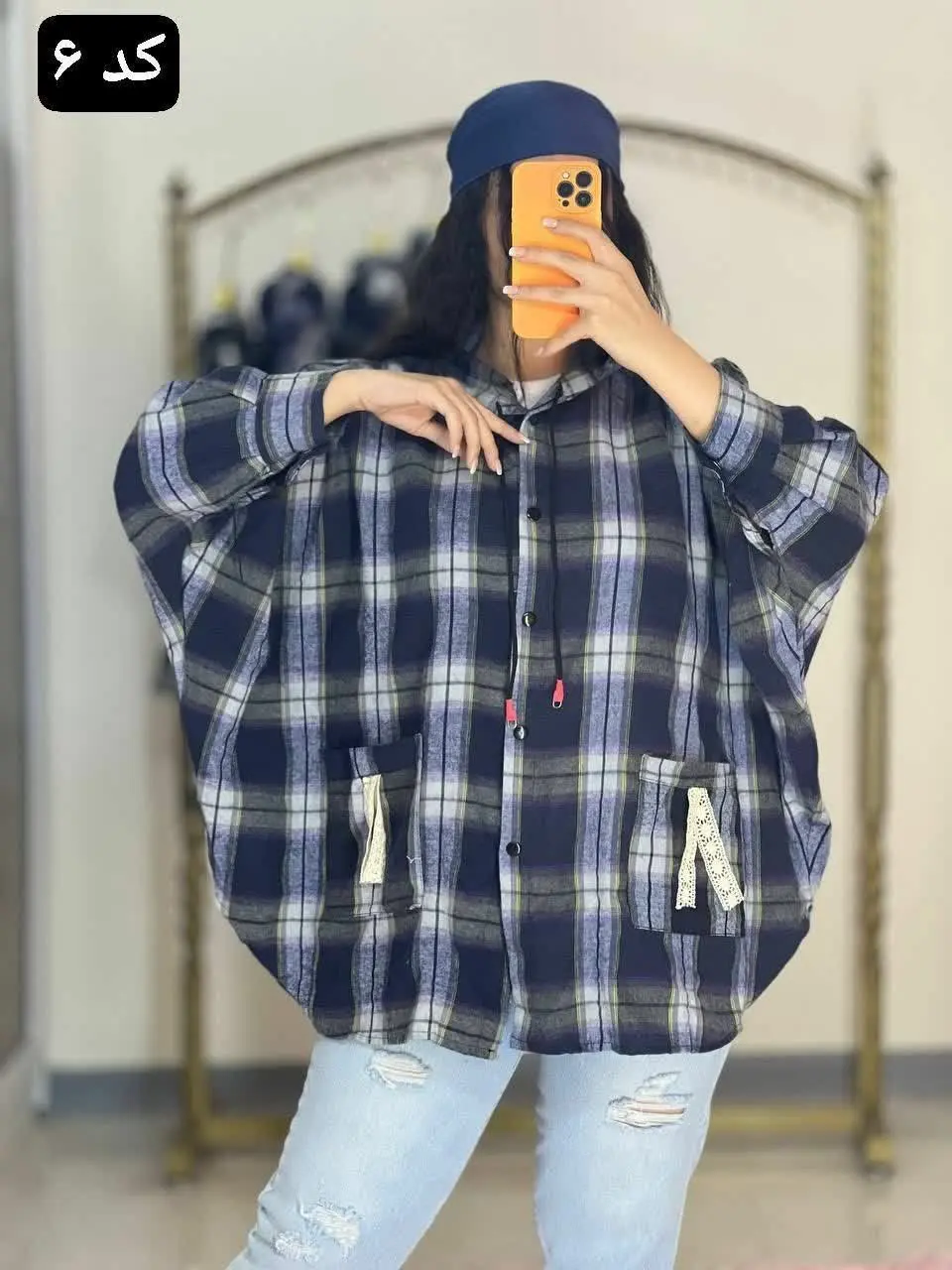 نام: مانتو پشمی چهارخونه
