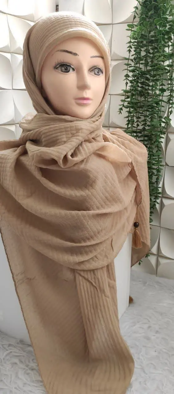 روسری سوپر نخ پلیسه منگوله...