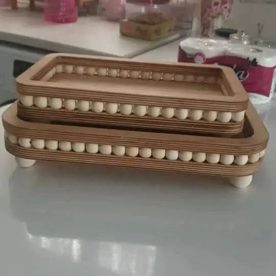 سینی. اردو. استند پاسماوری وجا ادویه مهره دار پایه دار سایز بزرگ
