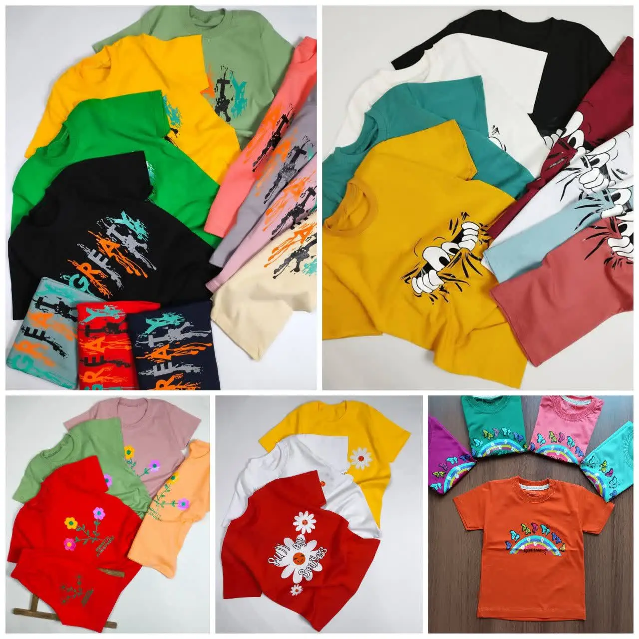 تیشرت‌های بالا فقط 
