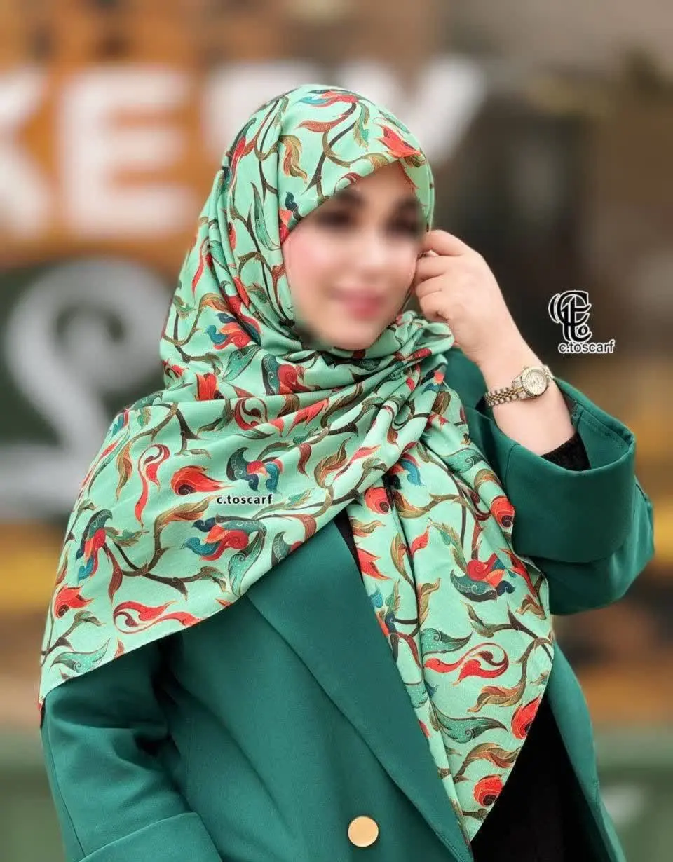 #روسری طرح حنانه😍
