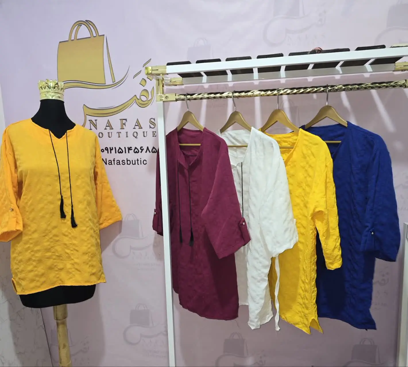 🛍 نام محصول: شومیز آستین پاکتی
