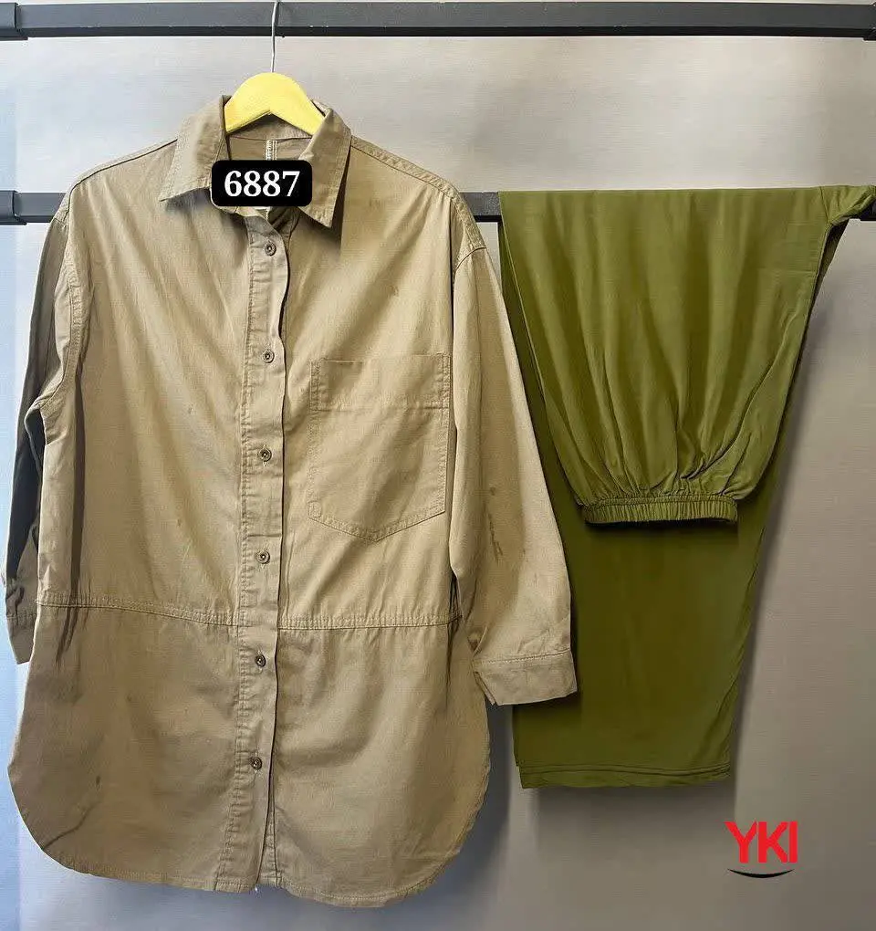 ۱⃣جنس مانتو کتان پنبه‌ای (به هیچ عنوان مواد نداره و پارچه طرح کتان نیست) 
