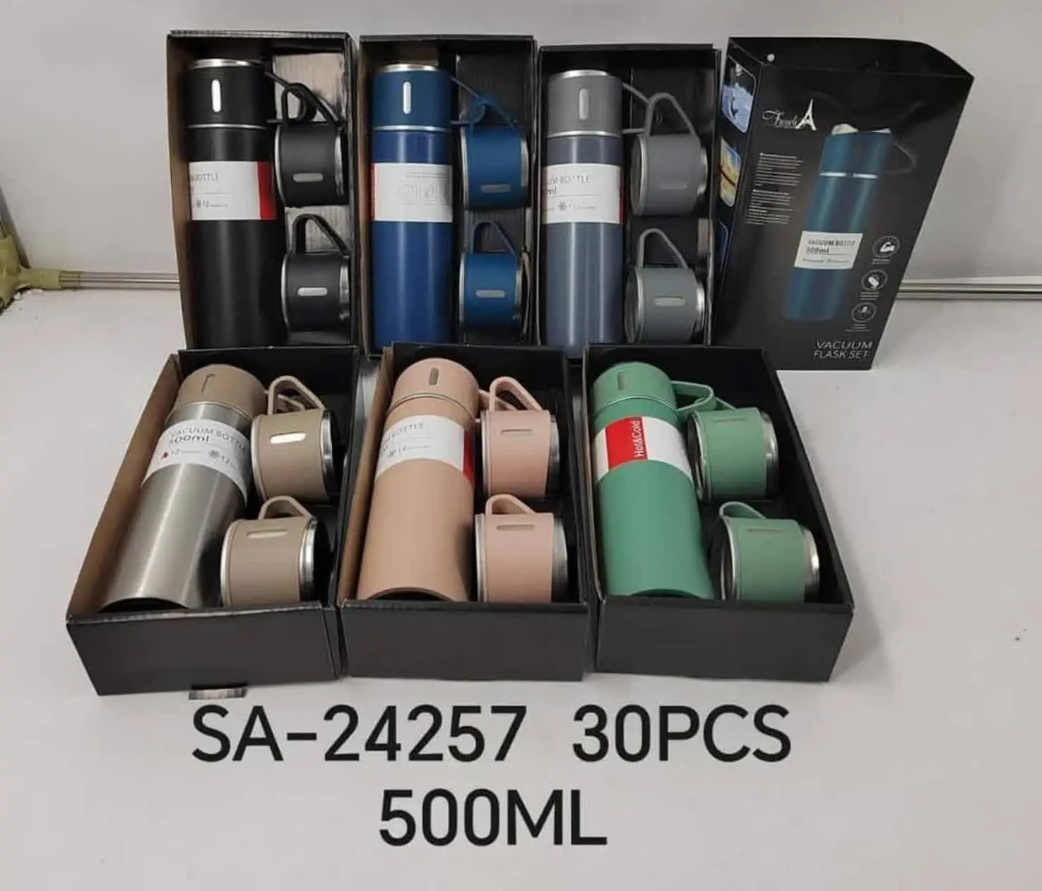 فلاسک ۳ لیوان 
