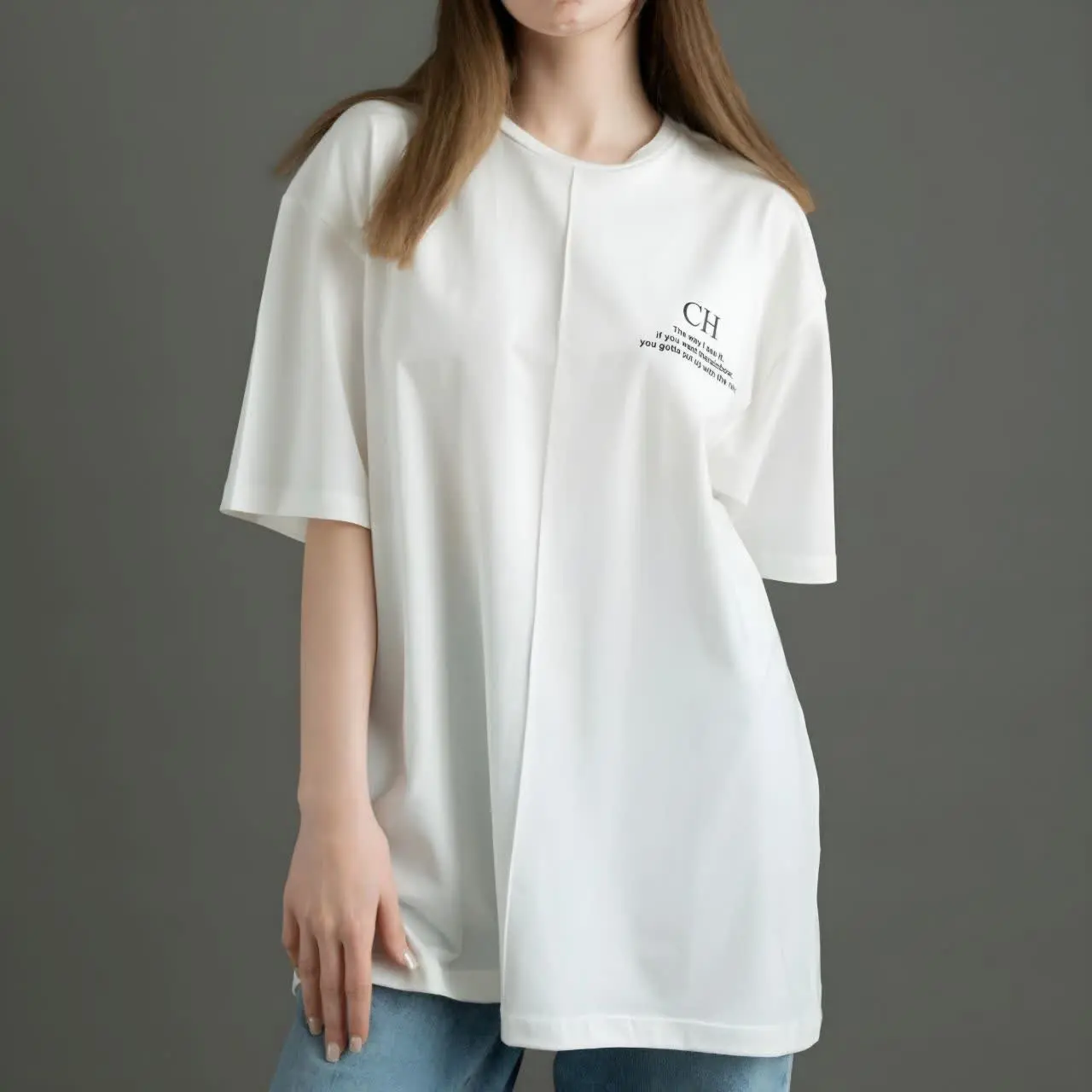 تیشرت Long ساده زنانه

