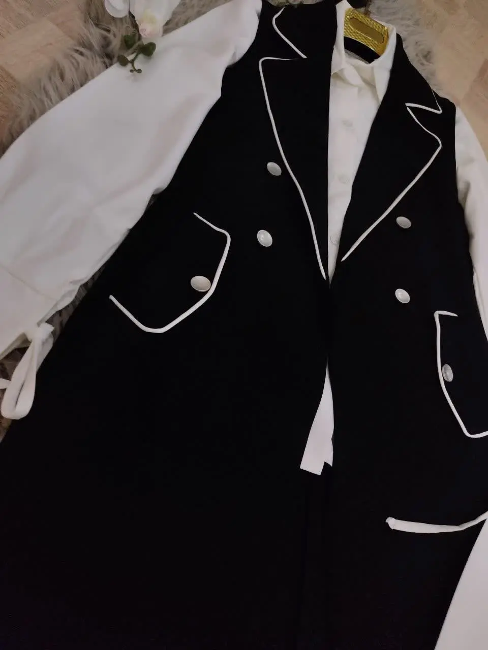 🔺نام: ۳تیکه وست و‌ شومیز و شلوار شکوه
