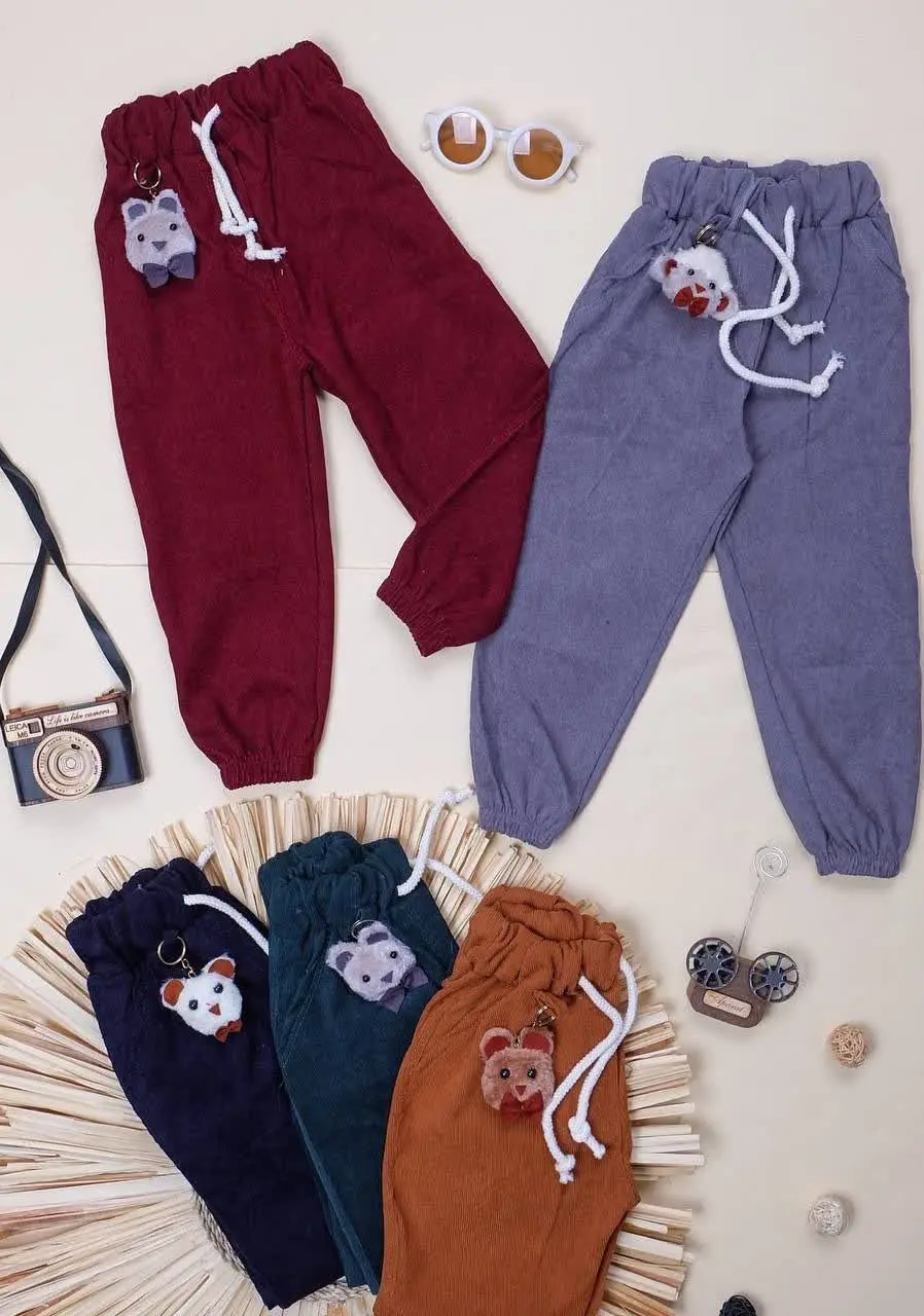 👖نام کالا: #شلوار مخمل کبریتی پسرانه 
