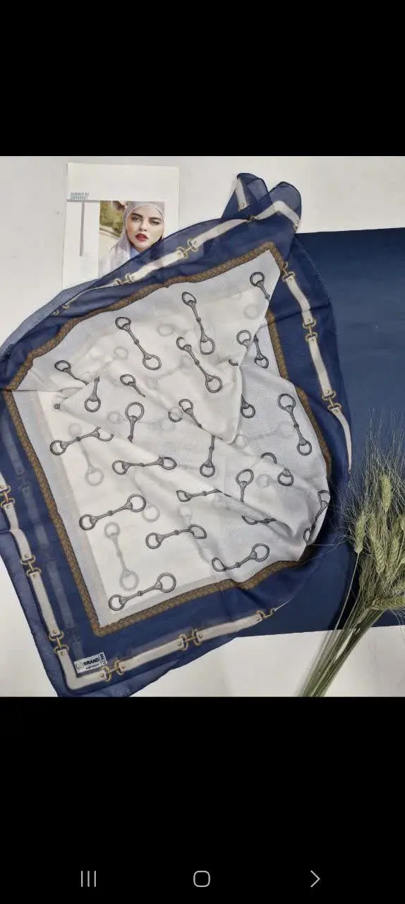 روسری نخی خنک قواره ۱۴۰
