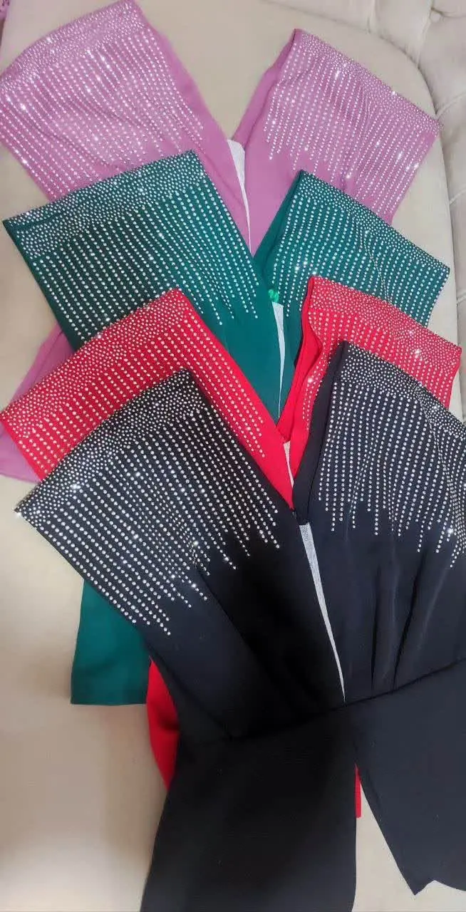 🌺کت شلوار نگینی مدل پروانه
