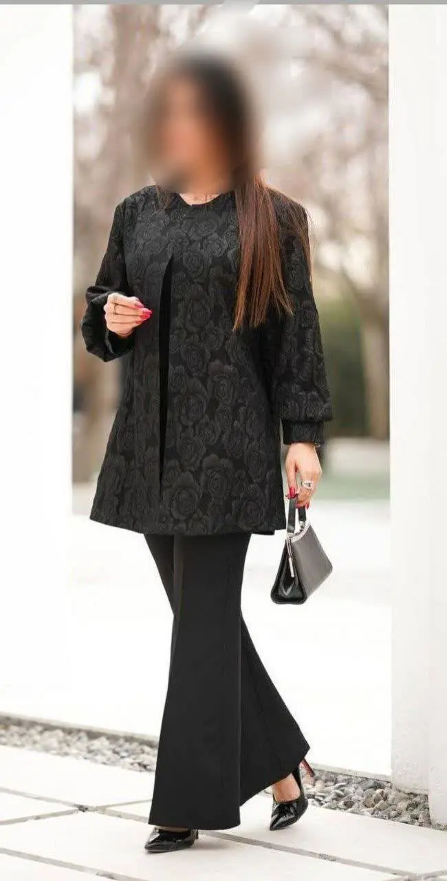 👚نام: مانتو مجلسی ژاکارد 😍
