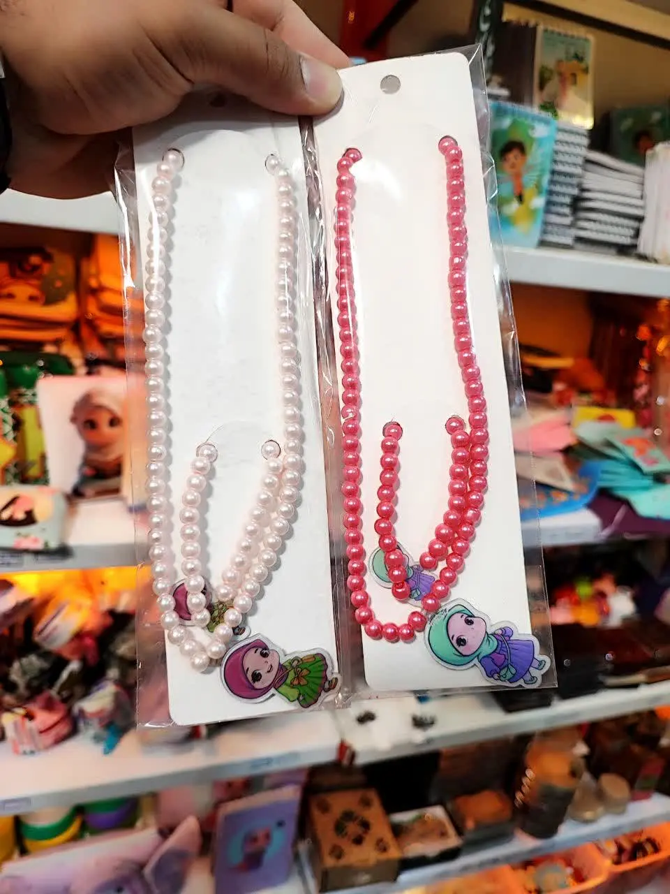 ست گردنبند و دستبند طرح حجاب❤️
