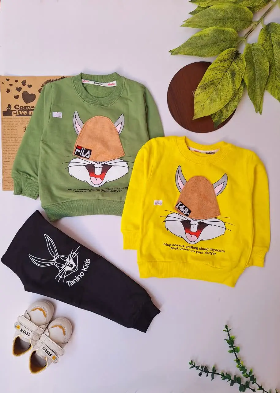 بلوز شلوار خرگوشی بسیار جذابمون
