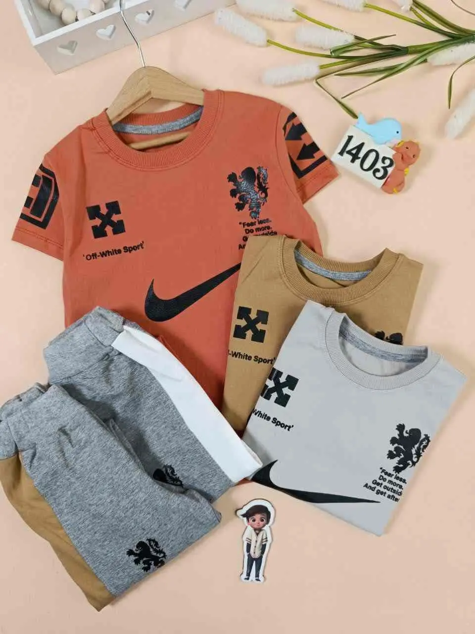 تیشرت شلوار اژدها fear 
