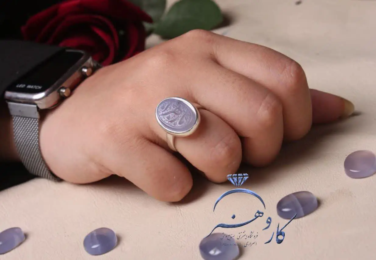 این انگشتر زیبا و پرطرفدار رو میتونید به صورت #ست با انگشتر بالا سفارش بدید😍
