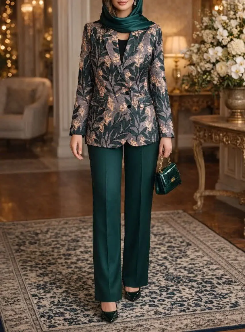 ست کت و شلوار برای بانوانی...