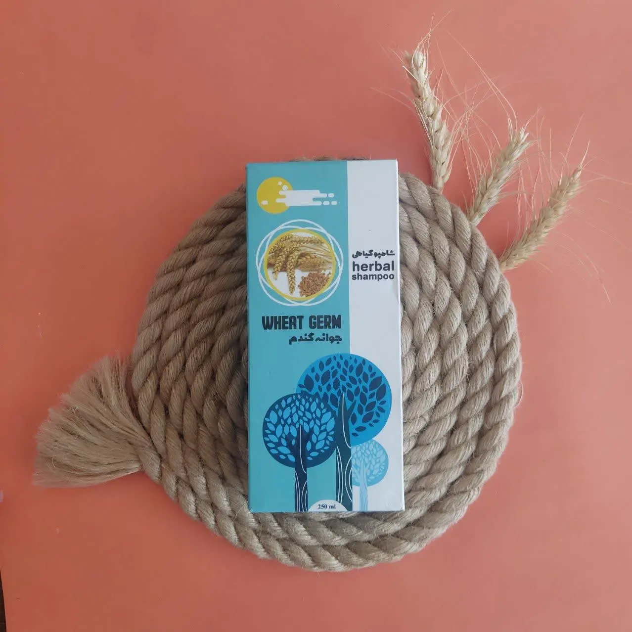 شامپو گیاهی جوانه گندم 🌾 
