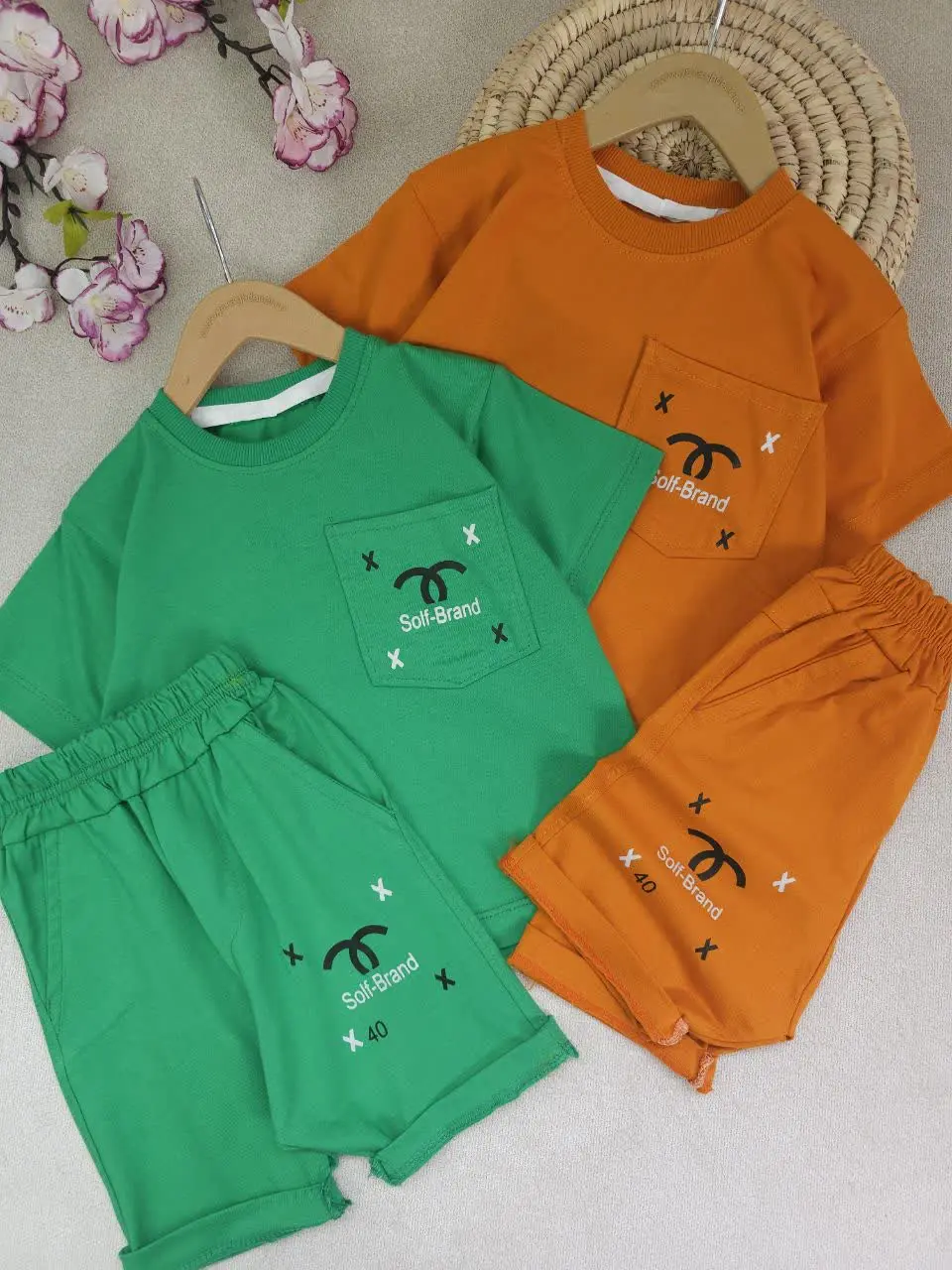تیشرت شلوارک پسرانه Brand
