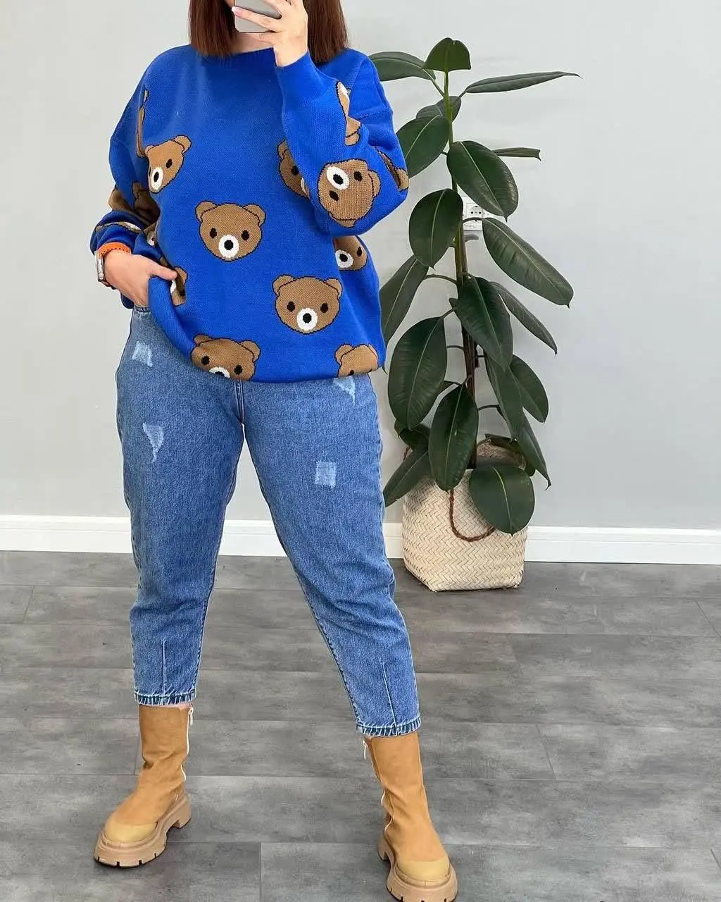 ⚜بلوز بافت خرسی
