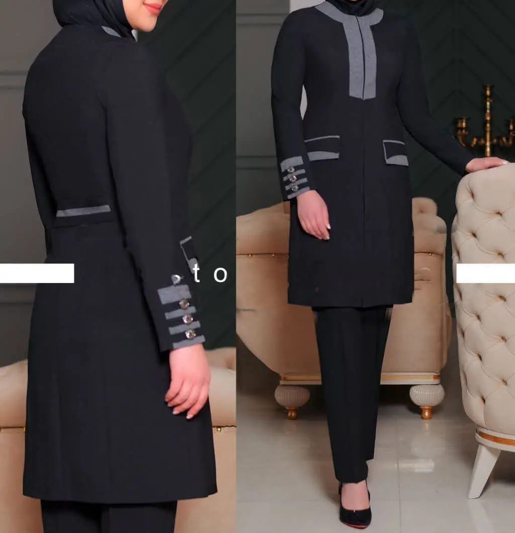 🌙نام: ست مانتو و شلوار اداری آدرینا
